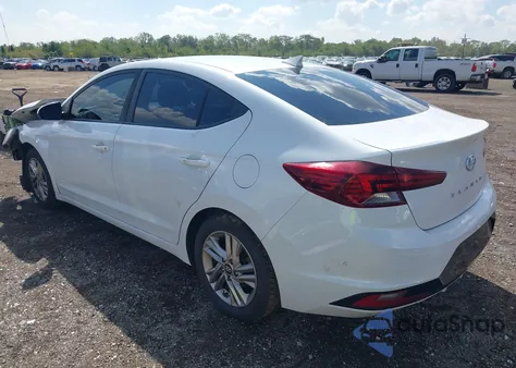 2019 Hyundai Elantra Sel из США, поврежденный, VIN 5NPD84LF0KH448228